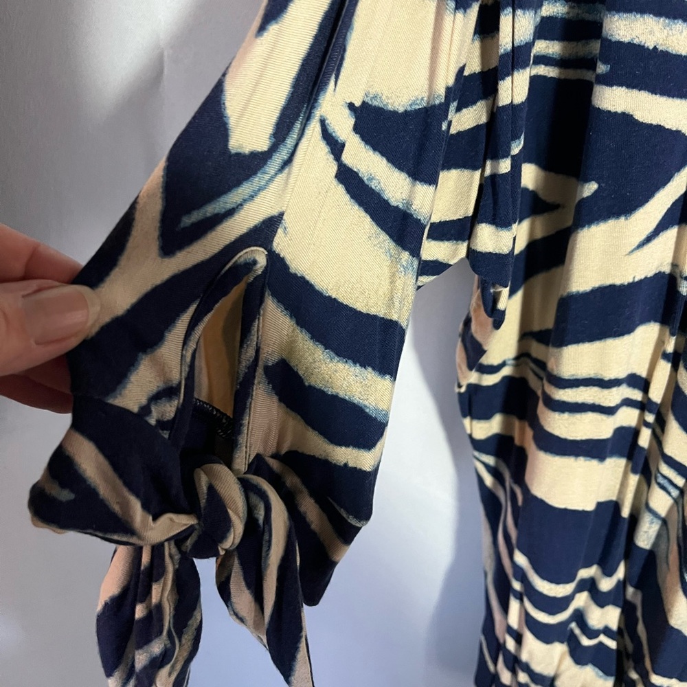 Chaps top - 2X - navy/beige - Picture 2 of 4